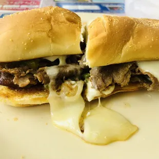 Literally the BEST Philly Cheesesteak EVER.