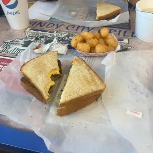 a man eating a sandwich