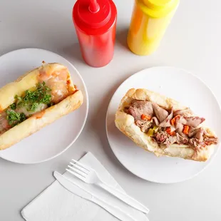 a sub and a sandwich