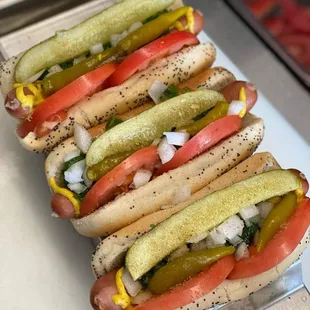 Chicago Style Hot Dogs