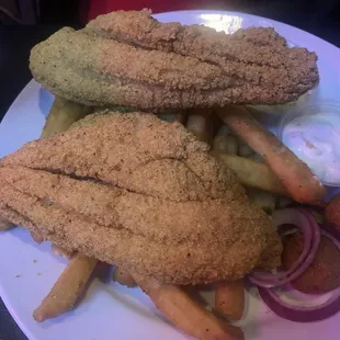 Fried Catfish Stripes