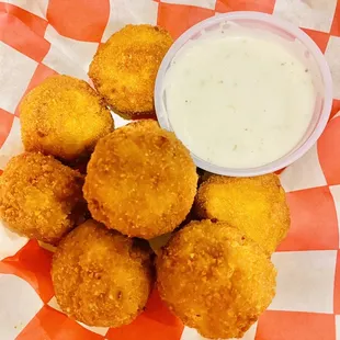 Delicious dough balls! This was my fav!