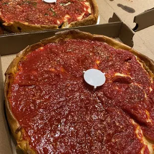 Deep dish Chicago style