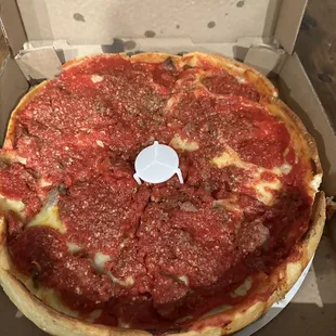 Deep Dish-heart attack