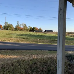 the view from the porch