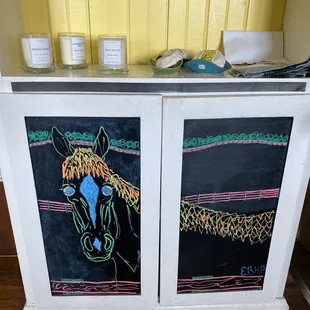 Artwork and souvenirs