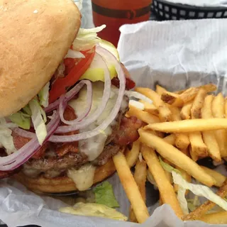 Double Bacon Cheeseburger from Heaven