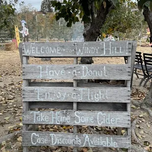 a welcome sign