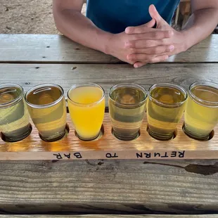 Cider flight !
