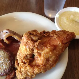 Fried chicken is awesome! Lots of compliments on the chicken!! Don&apos;t forget the grits!