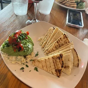 Avocado Chicken Piccata Flatbread