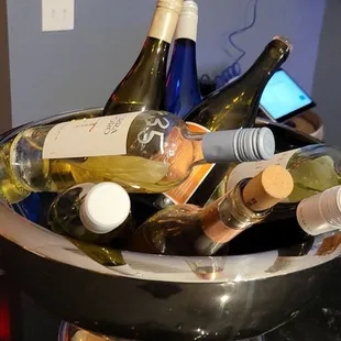 Great selection of wine