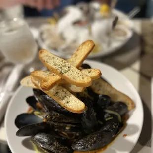 Pei Steamed Mussels were excellent!!!