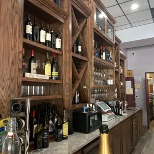 a wine bar