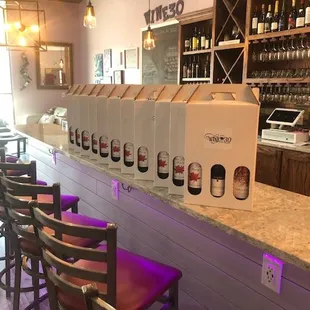 Wine Club   Quarterly pick up parties!  Very Curated and customized selections.