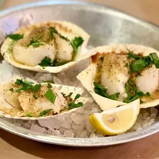 Baked Scallops