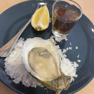 Sake Oyster Shooter**