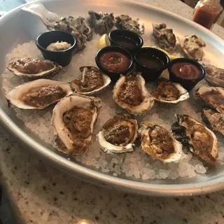 Oysters on Fire
