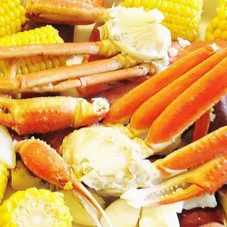 Snow Crab Boil with Corn & Potato