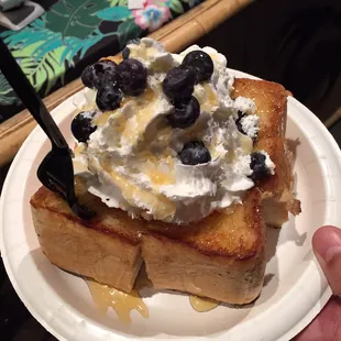 Honey toast from aloha kitchen