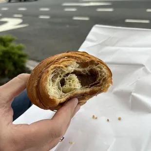 Nutella croissant
