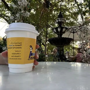 My dirty chai didn't disappoint