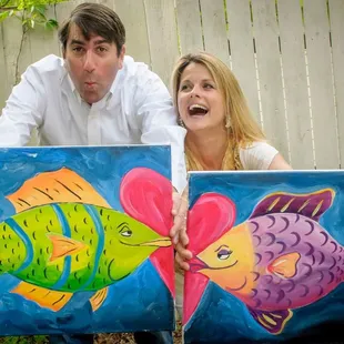 Date Night Kissy Fish