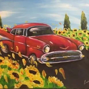 Country Road with my 57' Chevy