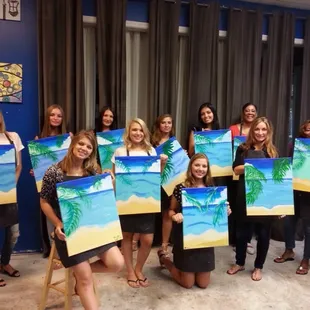Sign up, show up, sip up, and paint! BYOB painting classes for patrons of all skill levels. No experience necessary!