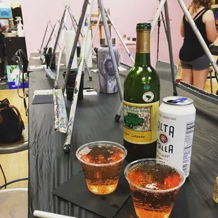 Bring your wine, they have cups and openers