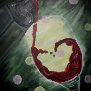 Finished product, even after a few glasses of wine