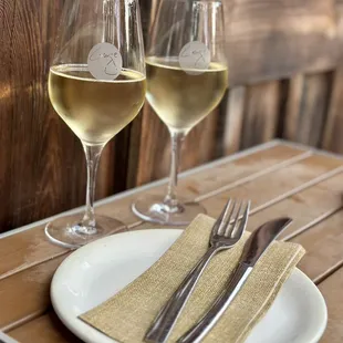 Sweet moscato recommended by server