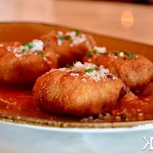 Crispy Mac &amp; Cheese Bites