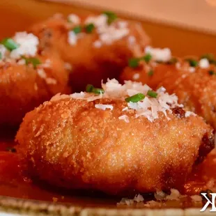 Crispy Mac &amp; Cheese Bites