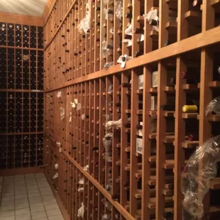 The cellar that never ends.
