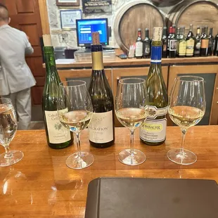Chardonnay flights