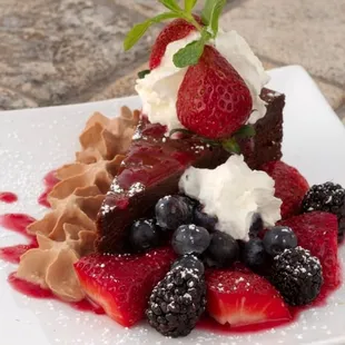 Chocolate Decadence with Raspberry Coulis
