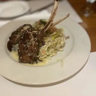 Grilled Lamb Chop Lollipops