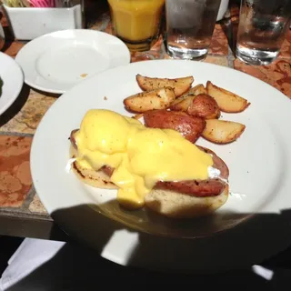 Chicken Apple Sausage Benedict