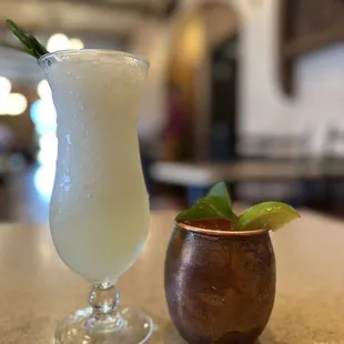Frozen Limoncello &amp; Passion Fruit Mule