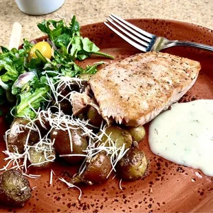 Salmon dish