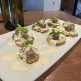 Beef Bruschetta