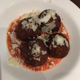 Arancini Panko Crusted Wild Mushroom Risotto