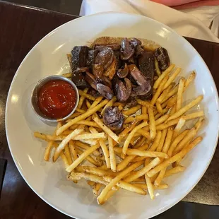 Steak Frites Au Poivre