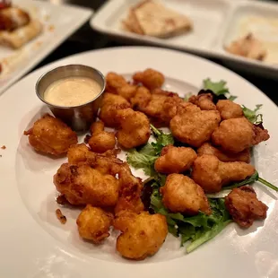 Fried cauliflower - not greasy at all!