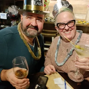 New Year&apos;s Eve, dinner and entertainment with Friends, great times!
