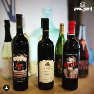 Regional wine selection