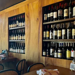 Very extensive wine list... Very impressive