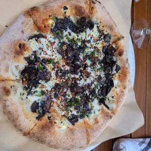 Funghi pizza