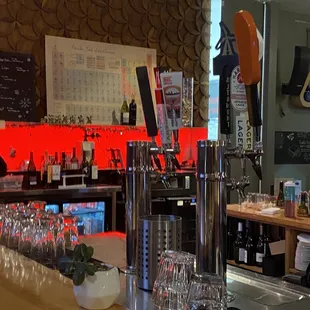 Bar area